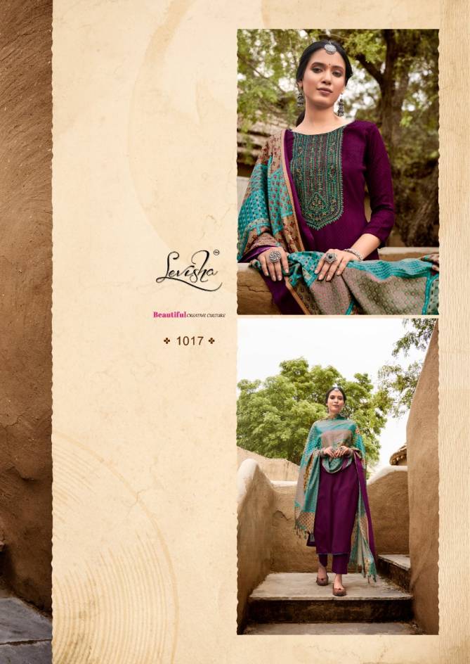 Naziya By Levisha Heavy Pashmina Dress Material Catalog